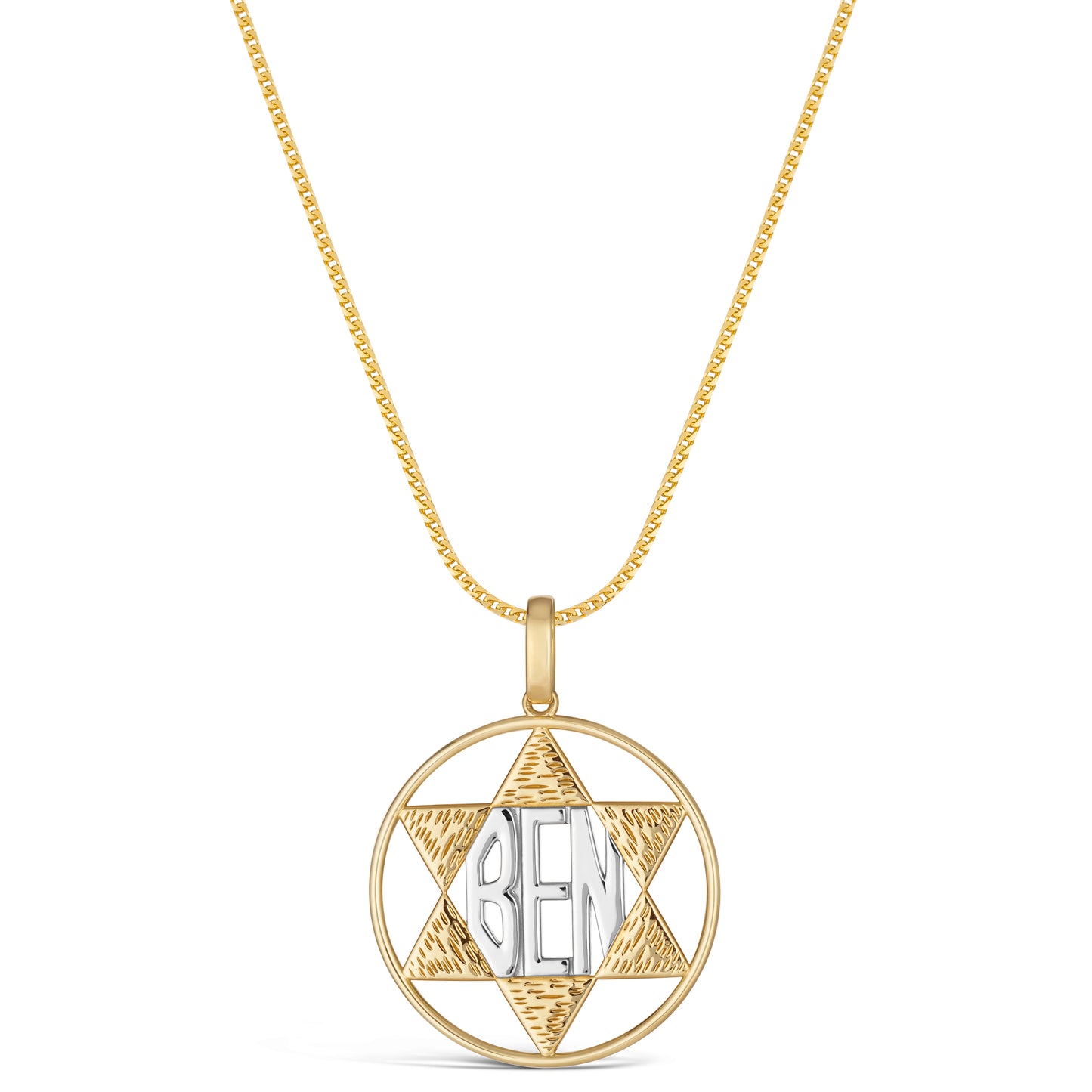 Circle of Life Star of David Pendant