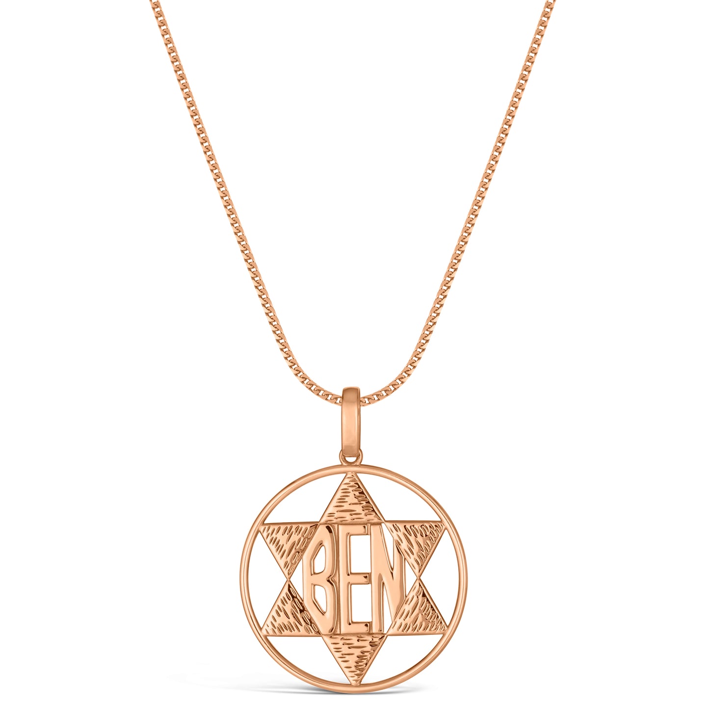 Circle of Life Star of David Pendant