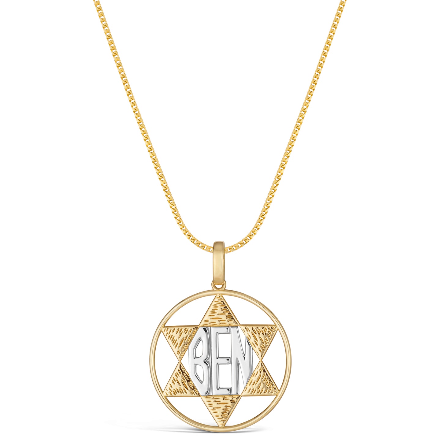 Circle of Life Star of David Pendant