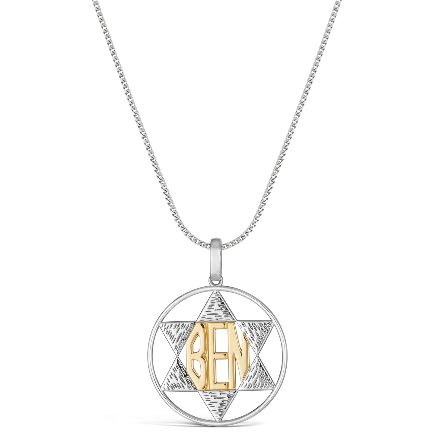 Circle of Life Star of David Pendant